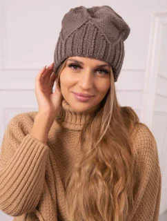 Dámska čiapka Liliana K375 cappuccino