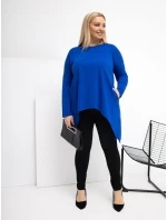 Blúzka RV BZ 5031.06X kobaltovo modrá