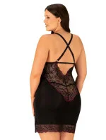 Rafinovaná košieľka Vanessme chemise 2XL/3XL - Obsessive