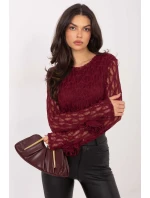 Hodvábna blúzka model 222455 Taliansko Moda