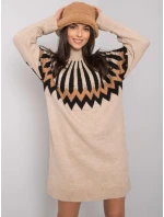 LC SK 0098 Šaty.37X béžová LC SK 0098 Šaty.37X béžová