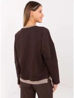 Blúzka RV BZ A907.08P tmavohnedá