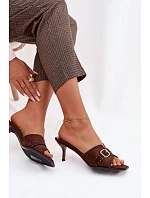 Dámske sandále 9764 brown - Sweet Shoes