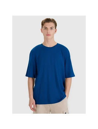 Pánske modalové tričko oversize 4F 4FRSS25TTSHM2731-46S