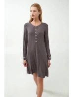 Vamp - Klasická nočná košeľa s bodkami 21050 - Vamp Vamp - Klasická nočná košeľa s bodkami 21050 - Vamp