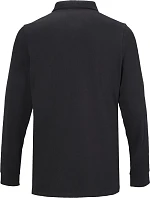 NEOBLU Owen LSL Men Pánske polo s dlhým rukávom z hrubého piqué 24.4396 deep black