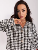 Bunda LK KR 509432.27 čiernobielych Bunda LK KR 509432.27 čiernobielych