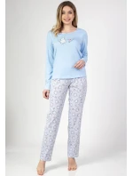 Dámske pyžamo Regina 675 dĺžka/r 2XL Z24/25 Dámske pyžamo Regina 675 dĺžka/r 2XL Z24/25