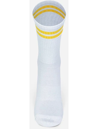 Mr. Socks L 05004 Tenisové ponožky „Basic“ 88.5004 biele/žlté Mr. Socks L 05004 Tenisové ponožky „Basic“ 88.5004 biele/žlté