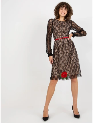 LK SK 507018 šaty.60P čierna