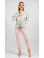 Dámske pyžamo dlhé Méďa s hviezdou