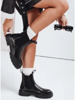 LUXIBOOTS dámske čižmy na platforme čierne FashionStreet ZY1020
