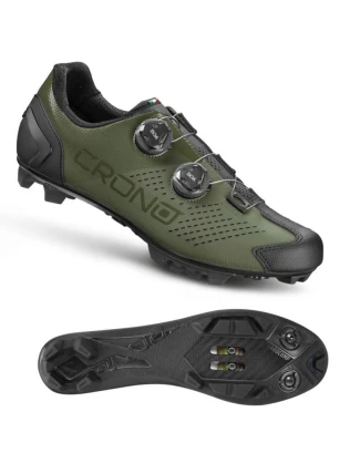CRONO MTB obuv CX-2-22 green 45 composite CRONO MTB obuv CX-2-22 green 45 composite