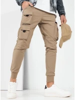 Pánske bojové nohavice béžové FashionStreet UX4157