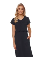 Dámske tehotenské tričko 4543 čierne - Doctornap