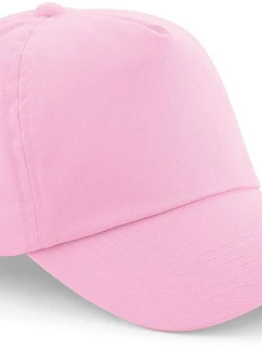 Beechfield B 10B Detská 5-panelová čiapka s šiltom „Original“ 53.010B classic pink