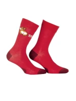 PERFECT WOMAN Valentínske vzorované ponožky pre ženy