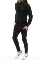 FashionStreet čierna pánska tepláková súprava AX0547