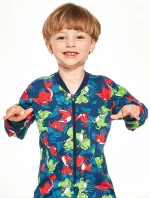 Cornette Detská chlapčenská kombinéza 185/155 Dino 3 86-128