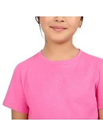 Dievčenské tričko 4F F3004 tmavoružové 4FJWSS26TTSHF3004 53S