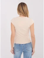 Blúzka PM BZ SF103.36 svetlo béžová