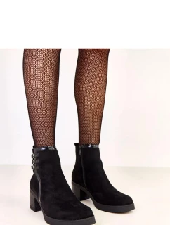 Topánky na podpätku A8222 čierne - Solea