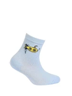 Chlapčenské vzorované ponožky Wola U24.P01;W24.P01 21-26 Chlapčenské vzorované ponožky Wola U24.P01;W24.P01 21-26