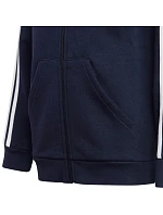 Fleecová mikina adidas Essentials 3-Stripes so zipsom Jr IC0600 Fleecová mikina adidas Essentials 3-Stripes so zipsom Jr IC0600