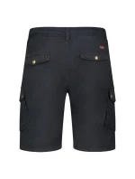 Geografické Nórsko Pakito DB 256 M SY1621H/GN-čierne šortky Geografické Nórsko Pakito DB 256 M SY1621H/GN-čierne šortky
