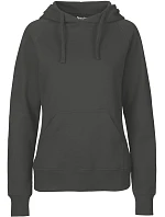 Neutral O 83101 Dámska mikina s kapucňou z bio bavlny 77.8311 charcoal Neutral O 83101 Dámska mikina s kapucňou z bio bavlny 77.8311 charcoal