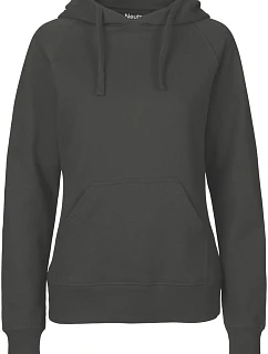 Neutral O 83101 Dámska mikina s kapucňou z bio bavlny 77.8311 charcoal