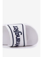 Klapki Męskie WRANGLER AVERELL SLIDER MEN LOW 20251042.1FG Białe