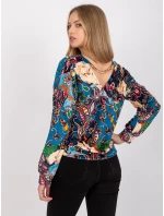 Blúzka DHJ BZ 6550 3.14P tmavo modrá