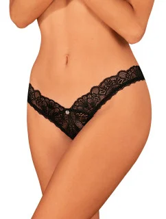 Romantické tangá otvorené Donna Dream crotchless thong - Obsessive