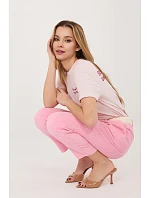 Šnúrové nohavice model 226480 Taliansko Moda