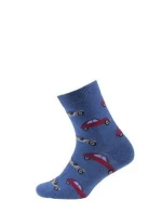 Chlapčenské vzorované ponožky Wola U24.P01;W24.P01 21-26 Chlapčenské vzorované ponožky Wola U24.P01;W24.P01 21-26