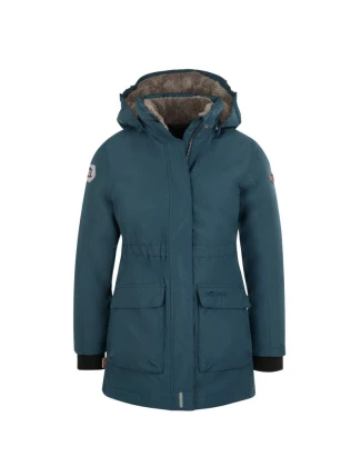 Trollkids Alesund Navy Blue (301-142) Detská dievčenská nepremokavá zimná bunda s kapucňou