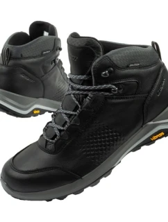 Grisport pánska treková obuv Nero avon SPO-TEX kožená čierna