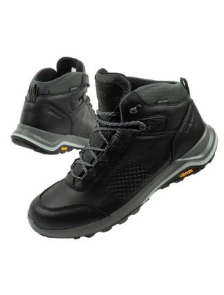 Grisport pánska treková obuv Nero avon SPO-TEX kožená čierna
