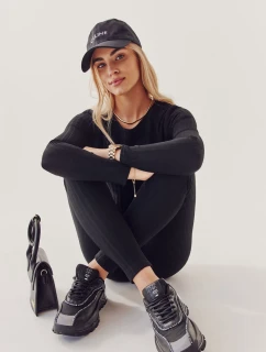 Damskie Sportowe Buty Cross Jeans II2R4018C Czarne