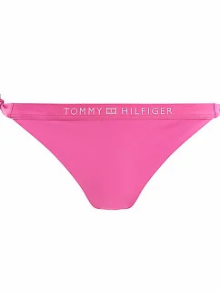 Bikiny s viazaním na boku UW0UW03395-TO8 - Tommy Hilfiger