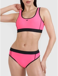 Dámske bikiny so stredne vysokým pásom 4F 4FWSS25UBKBF078-55N