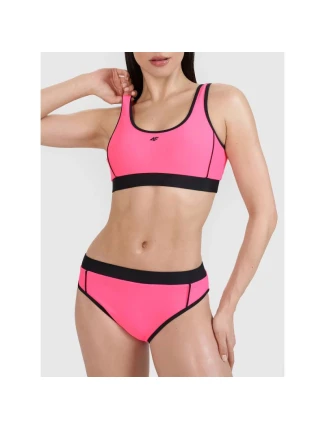 Dámske bikiny so stredne vysokým pásom 4F 4FWSS25UBKBF078-55N