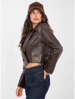 IT KR bunda FL9719 1.36 tmavohnedá