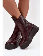 Topánky na klinovom podpätku model 219569 Step in style