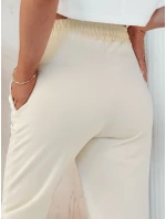 SWAN krémové dámske tepláky FashionStreet UY2086