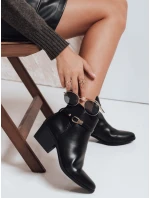 BLENESSON dámske čižmy s ľahkým podpätkom čierne FashionStreet ZY0576