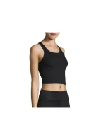 Športové tričko CASALL Crop Rib Racerback Black Športové tričko CASALL Crop Rib Racerback Black