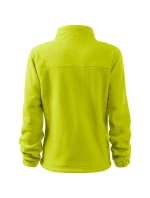 Dámska fleecová bunda limetková