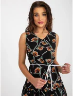 LK SK 508647 šaty.90P čierna